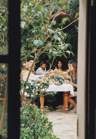 After-dinner conversation