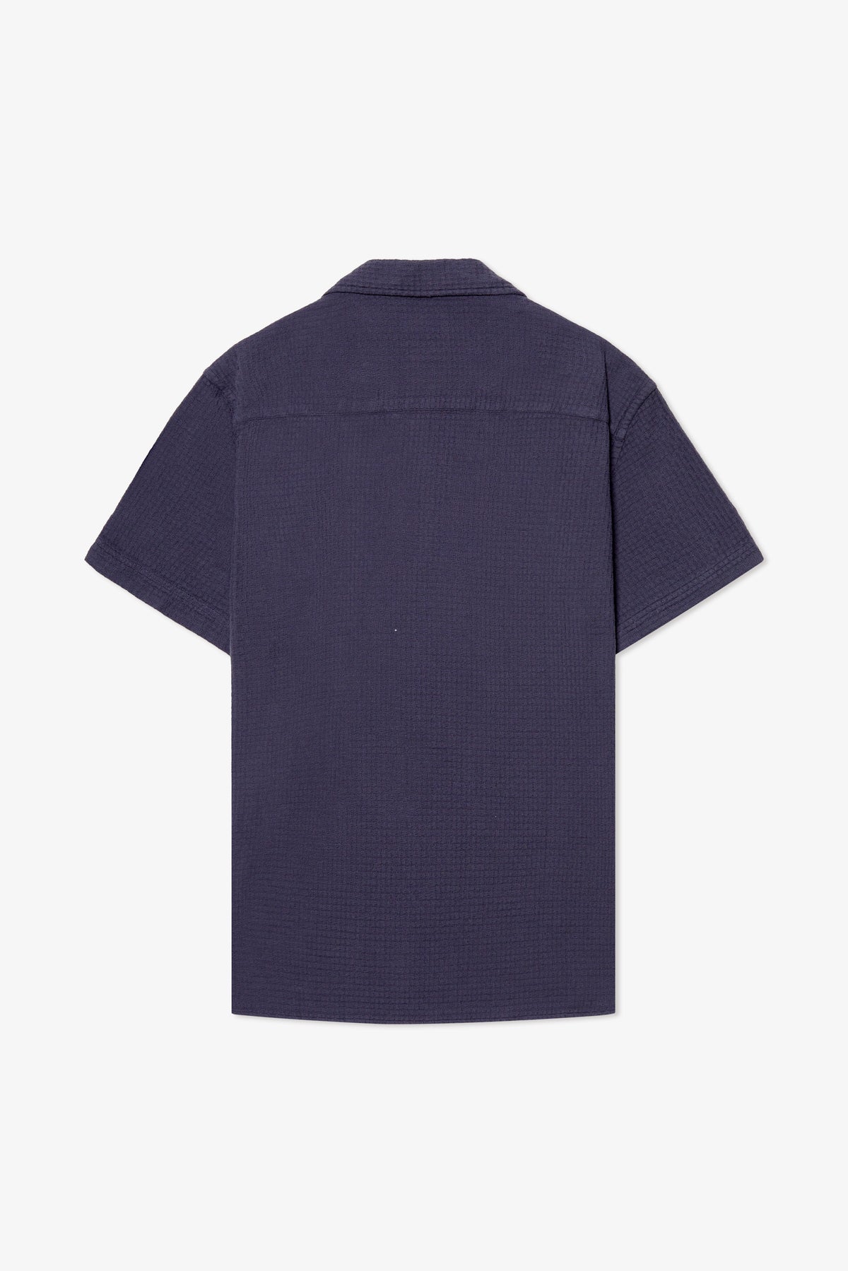 CAMISA GRÁFICA AZUL MARENGO