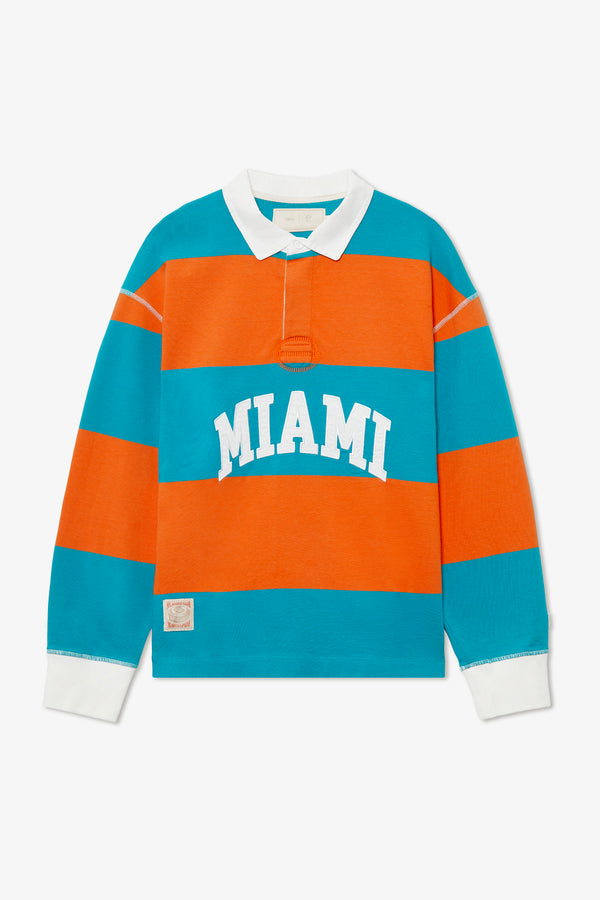 MIAMI DOLPHINS RUGBY POLO