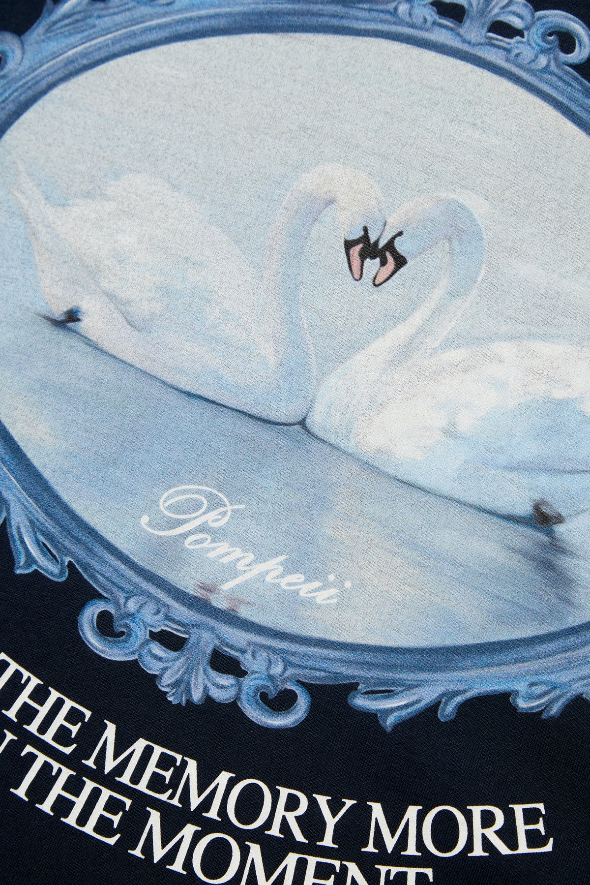 NAVY SWANS TEE