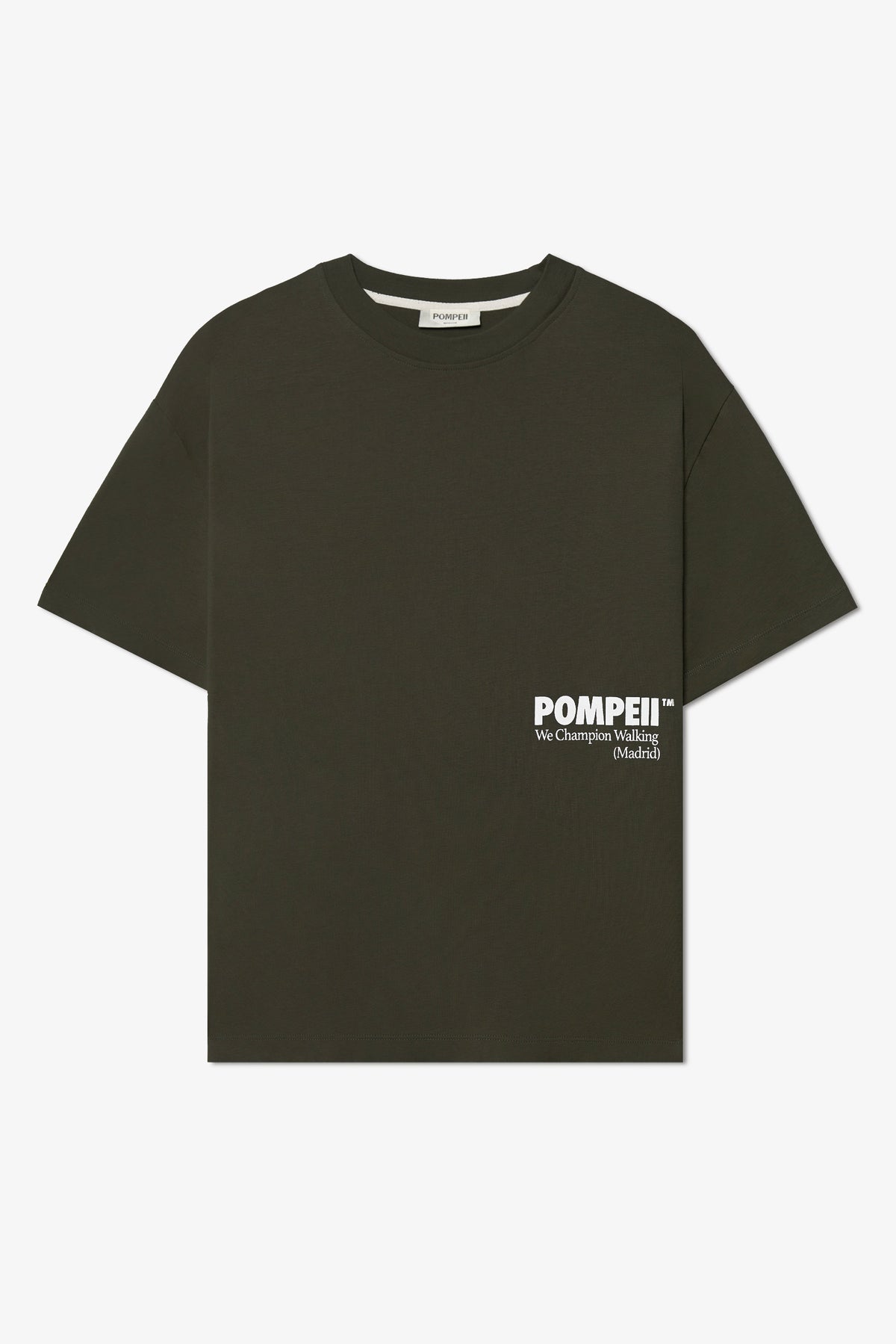 POMPEII ANTHRACITE BOXY TEE