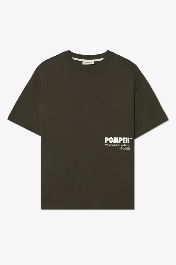 POMPEII ANTHRACITE BOXY TEE