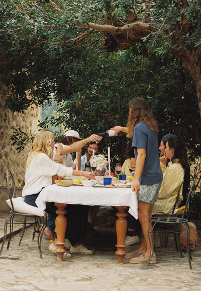 After-dinner conversation